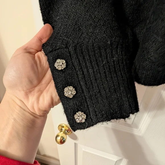 JCrew Wool Blend Lady Jacket Sweater XXL - Picture 6 of 9